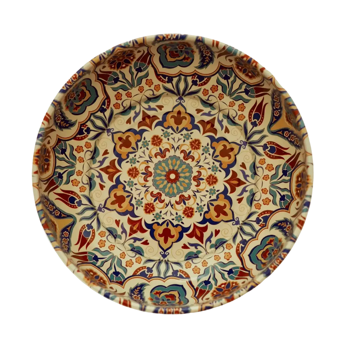 Amber Medallion Mahjong Dish