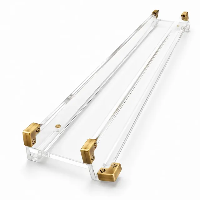 Anders Ruff Acrylic with Brass Racks
