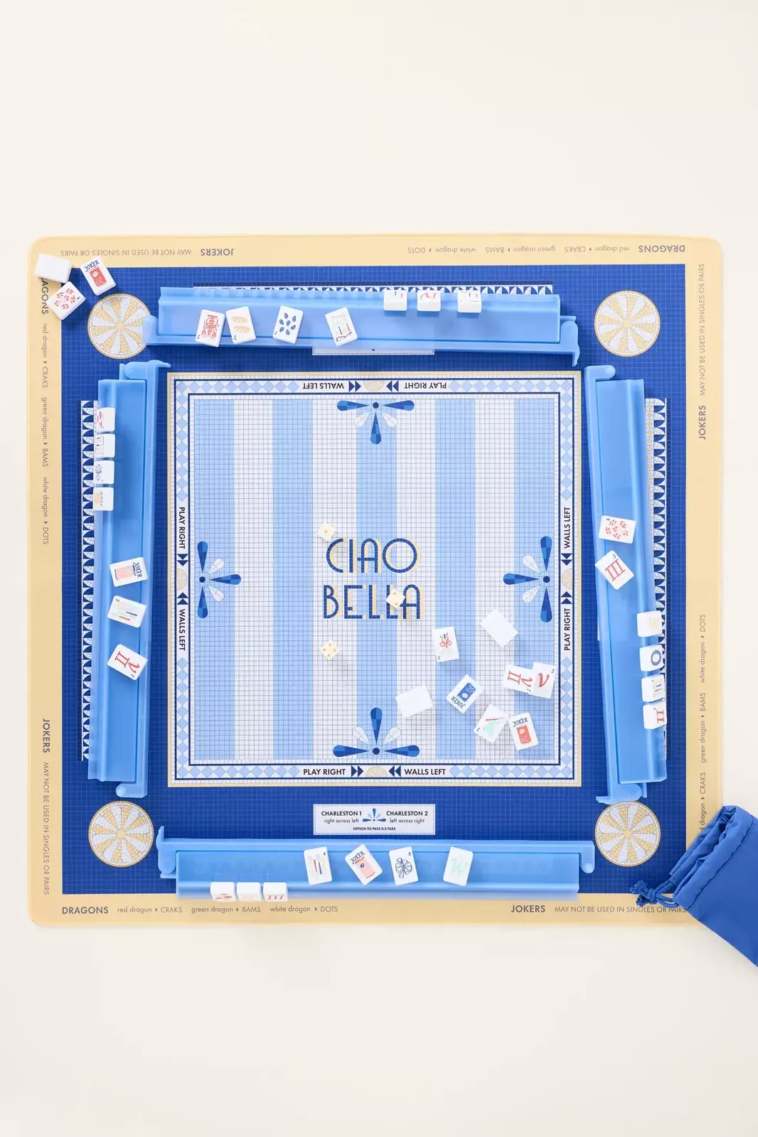 Bistro Tile Set - tiles, racks, bag, mat included