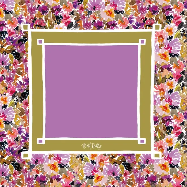 Britt Mills Mabel Mahjong Mat