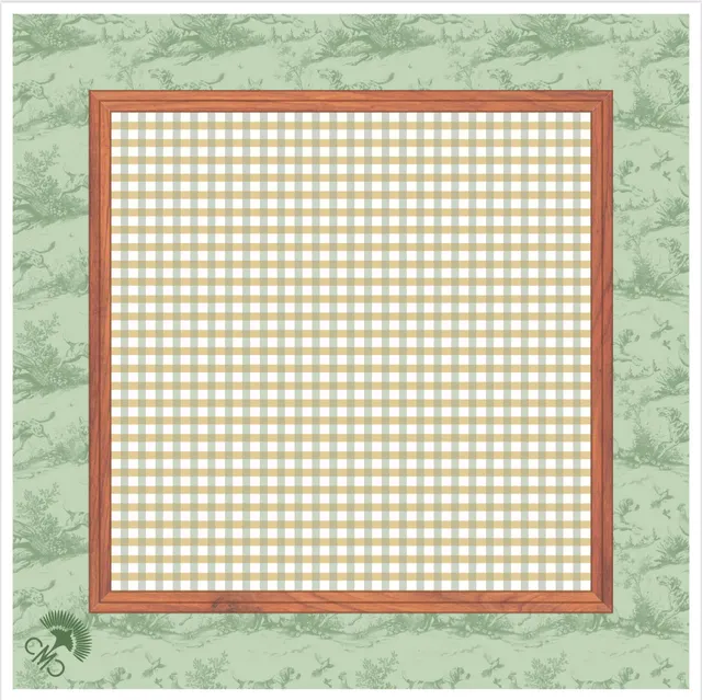 The Hunt Club Mat with Carrying Bag by Charleston Mahjong Club