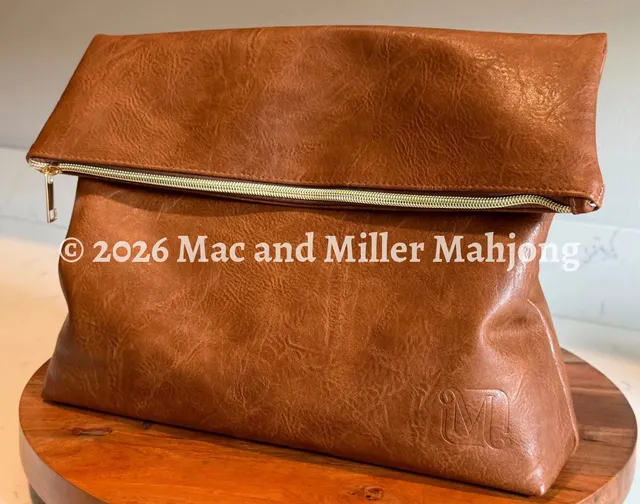 Mac + Miller Mahjong Signature Leather Tile Bag by Mac & Miller Mahjong