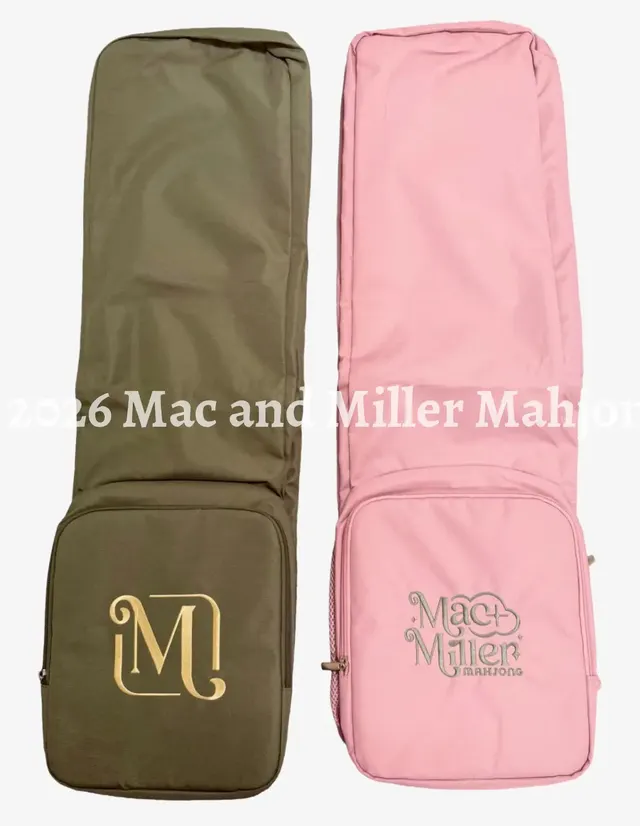 The Mac + Miller Mahjong Signature Dream Sling mahjong carry bag by Mac & Miller Mahjong