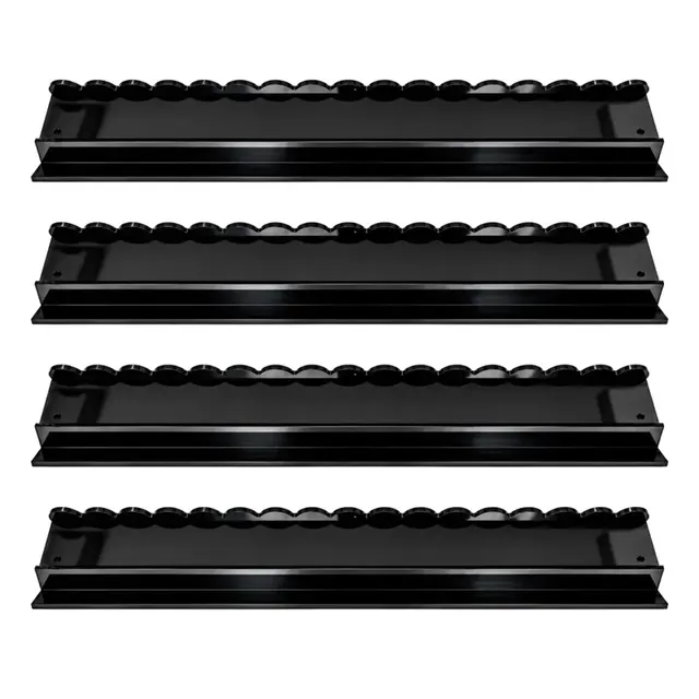 Mahjong Register Black Patent Racks