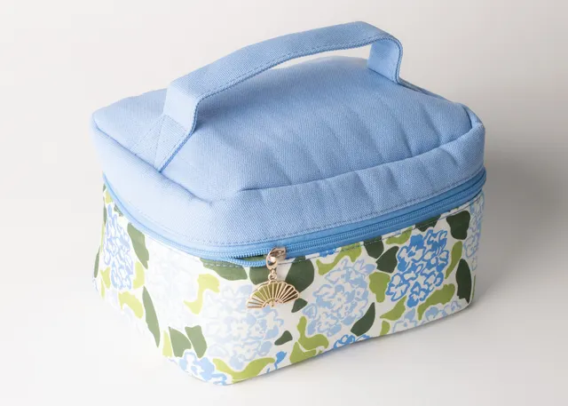 Darling Tile Bag in blue and green by Miss Mahjong