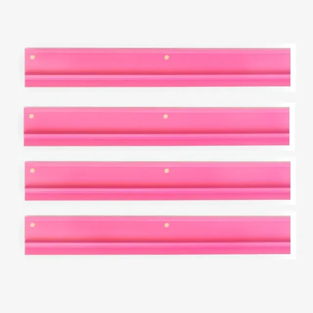 PLM Racks + Pushers - 20 inches Pink by Peace Love Mahjong