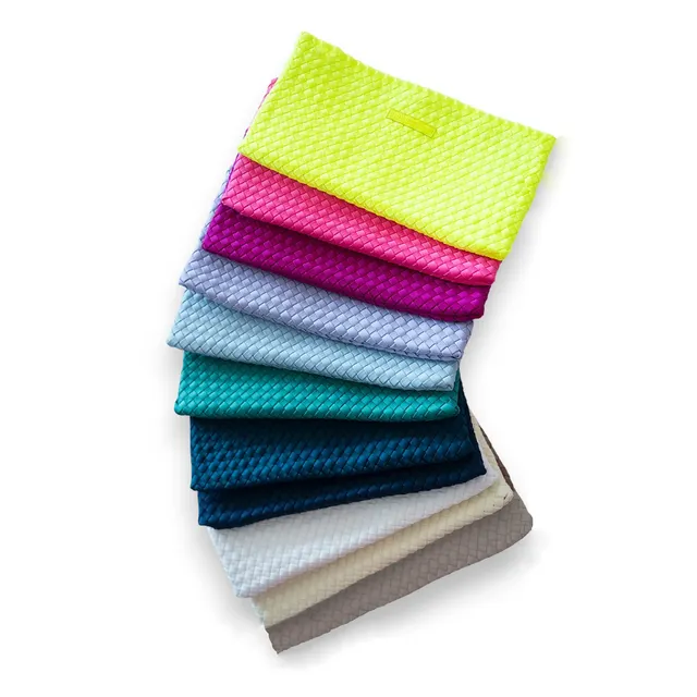 Woven Mahjong Tile Pouch - 11 colors in multi by Peace Love Mahjong