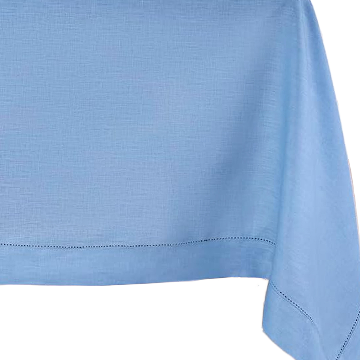 Solino Home Blue Linen Tablecloth in blue