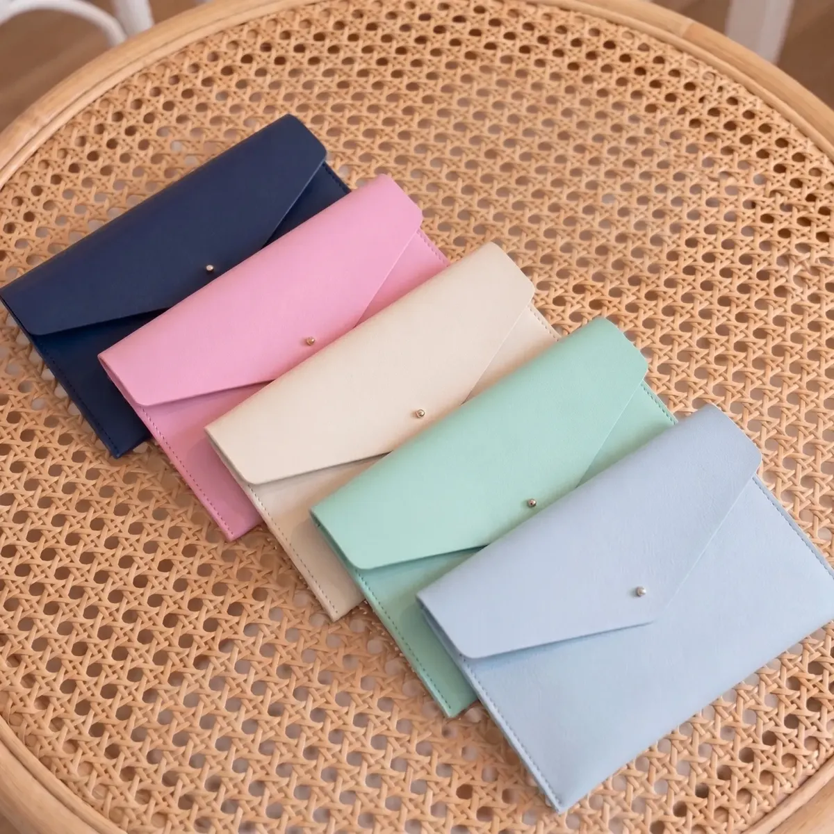 Mahjong Card Clutch - multiple colors