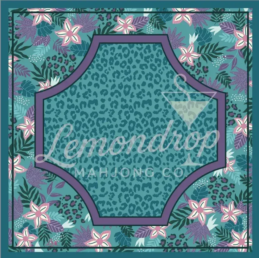 Teal of the Wild Mahjong Mat
