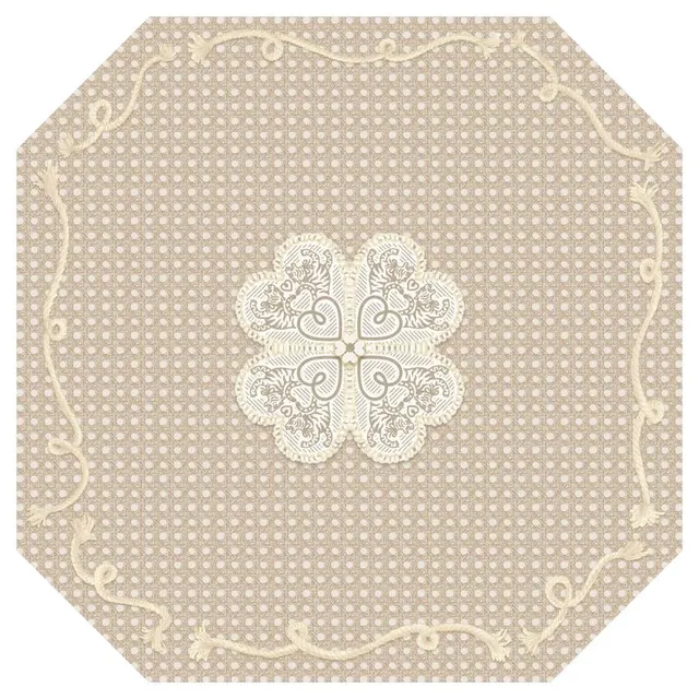 Cannage Blonde Mat by Tigre De Tartan with cane lattice weave