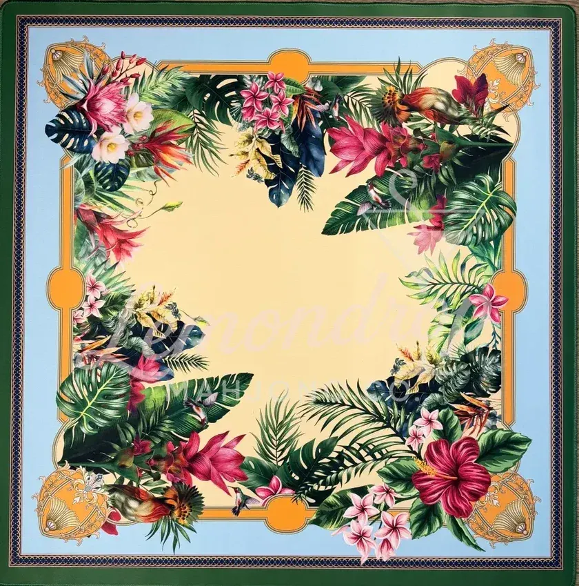 Tropic Like It's Hot Mahjong Mat