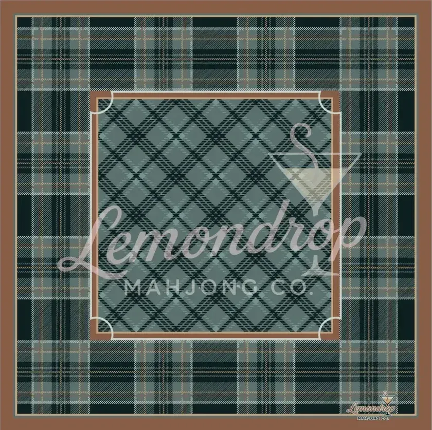 Well Plaid Mahjong Mat