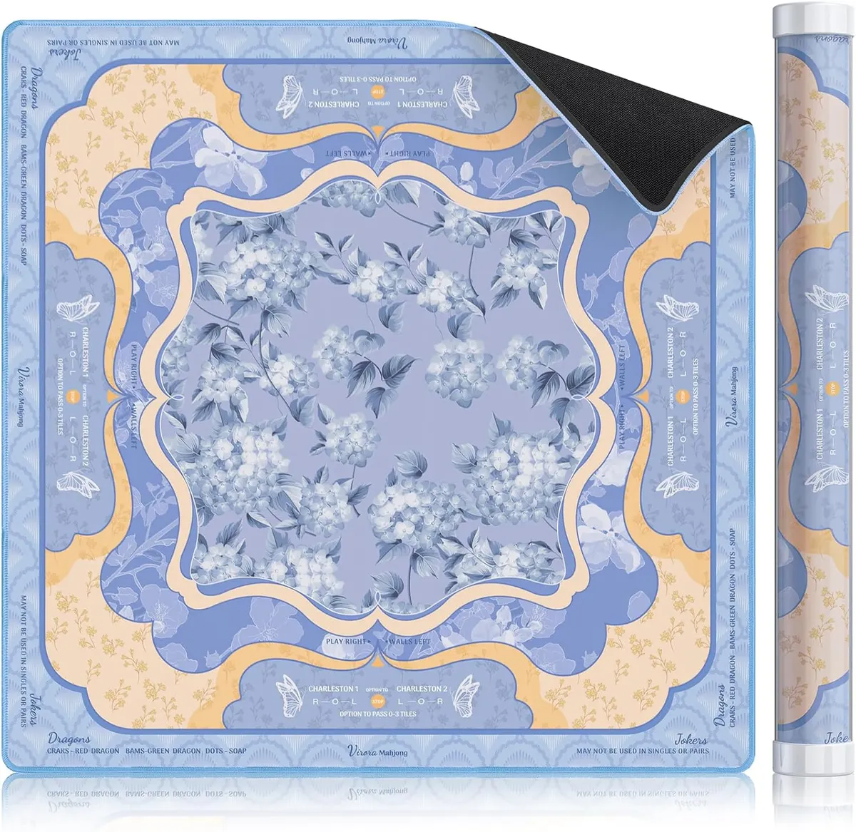 Virora Purple Mahjong Mat in purple by Virora Mahjong